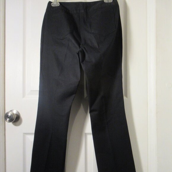 INC Stretch Sz. 6P Black Pants with Silver Pyramid Studs International Concepts - Picture 2 of 8